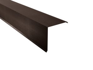 Ortgangwinkel, 180x180 mm - 90° Stahl= 0,50 mm, 35µm Mattpolyester/RSB