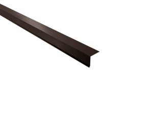 Traufenblech, 50x50 mm - 100° Stahl= 0,50 mm, 35µm Mattpolyester/RSB
