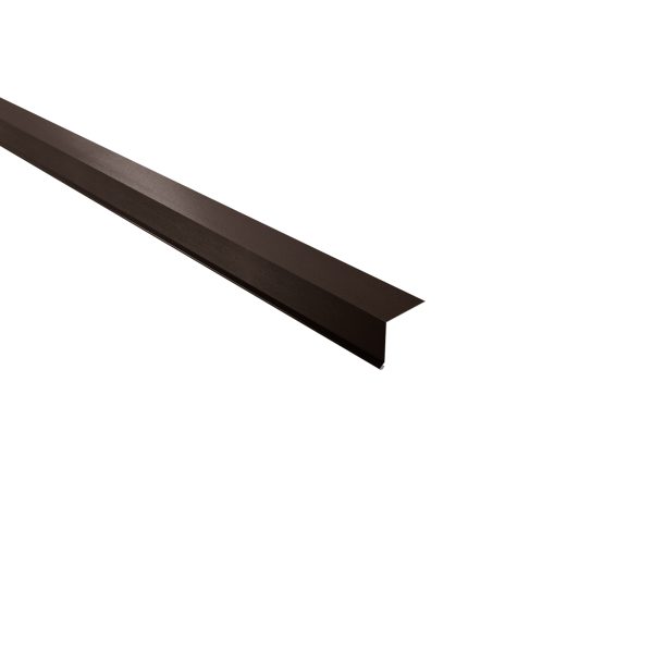 Traufenblech, 50x50 mm - 100° Stahl= 0,50 mm, 35µm Mattpolyester/RSB