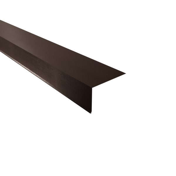 Traufenblech, 100x160 mm - 95° Stahl= 0,50 mm, 35µm Mattpolyester/RSB