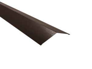 Firstblech, flach, 145x145 mm - 140° Stahl= 0,50 mm, 35µm Mattpolyester/RSB