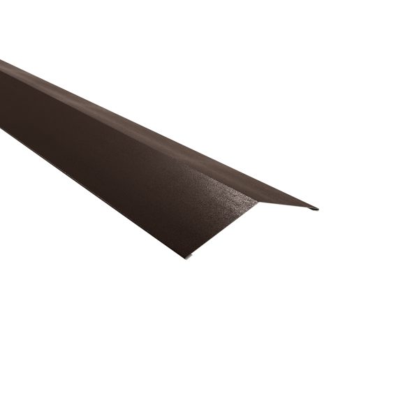 Firstblech, flach, 145x145 mm - 140° Stahl= 0,50 mm, 35µm Mattpolyester/RSB