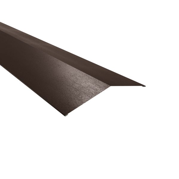 Firstblech, flach, 198x198 mm - 150° Stahl= 0,50 mm, 35µm Mattpolyester/RSB