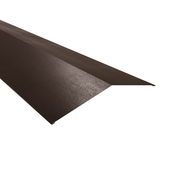 Firstblech, flach, 250x250 mm - 150° Stahl= 0,50 mm, 35µm Mattpolyester/RSB
