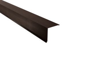 Pultabschluß, 115x115 mm - 90° Stahl= 0,50 mm, 35µm Mattpolyester/RSB