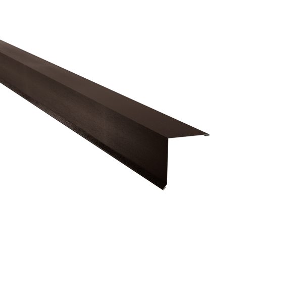 Pultabschluß, 115x115 mm - 80° Stahl= 0,50 mm, 35µm Mattpolyester/RSB