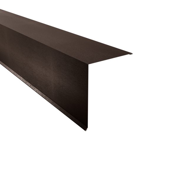 Pultabschluß, 250x200 mm - 90° Stahl= 0,50 mm, 35µm Mattpolyester/RSB