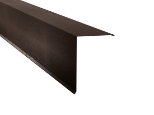 Pultabschluß, 250x200 mm - 80° Stahl= 0,50 mm, 35µm Mattpolyester/RSB