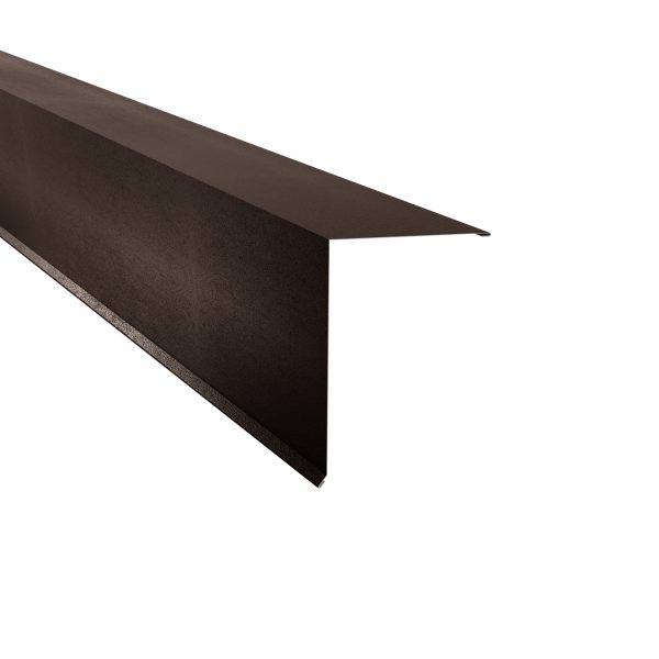 Pultabschluß, 250x200 mm - 80° Stahl= 0,50 mm, 35µm Mattpolyester/RSB