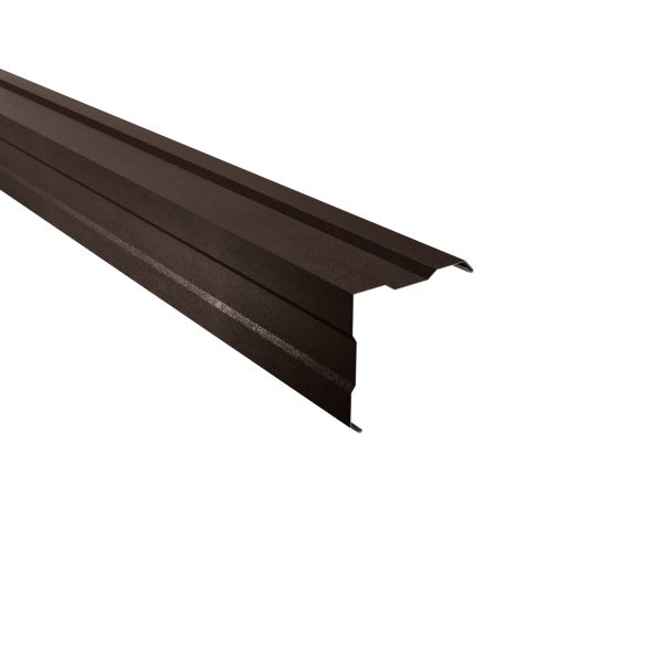 Außenecke, gesickt, 150x150 mm - 90° Stahl= 0,50 mm, 35µm Mattpolyester/RSB