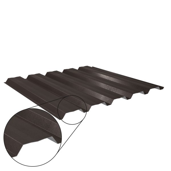 W-35/1035LAZ, Farbe 32-dunkelbraun D=0,50 mm, 35µm Mattpolyester/RSB