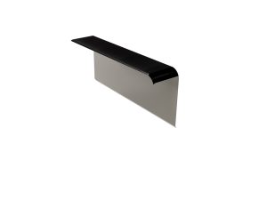 Ortgangwinkel Typ 2 Anfang rechts Stahl= 0,50 mm, 35µm Mattpolyester/RSB