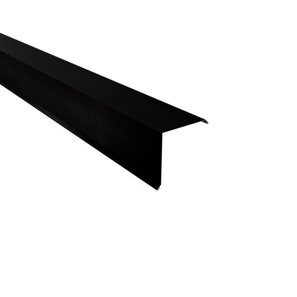 Ortgangwinkel, 130x130 mm - 90° Stahl= 0,50 mm, 35µm Mattpolyester/RSB