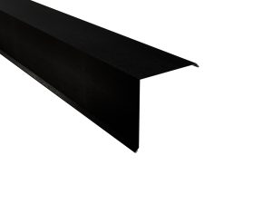 Ortgangwinkel, gesickt, 115 x115 mm 35µm Mattpolyester, Farbe 33-schwarz