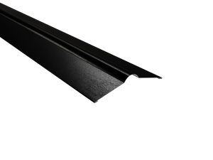 Firstbleche, flach, 140x140 mm 35µm Mattpolyester, Farbe 33-schwarz
