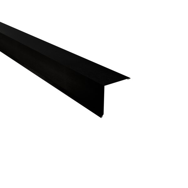 Pultabschluß, 115x115 mm - 90° Stahl= 0,50 mm, 35µm Mattpolyester/RSB