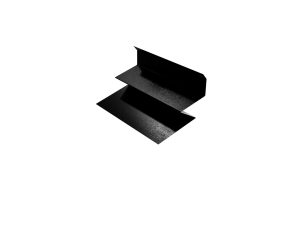 Wandanschluss-Verbindungselement Stahl= 0,50 mm, 35µm Mattpolyester/RSB