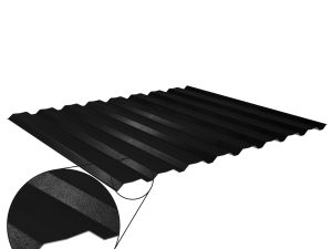 W-20/1100LAZ, Farbe 33-schwarz D=0,50 mm, 35µm Mattpolyester/RSB