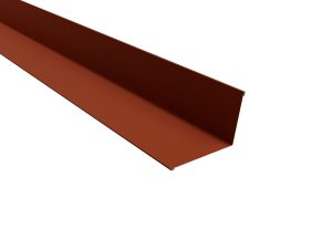 Wandanschluß, 160x115 mm - 100° Stahl= 0,50 mm, 35µm Mattpolyester/RSB