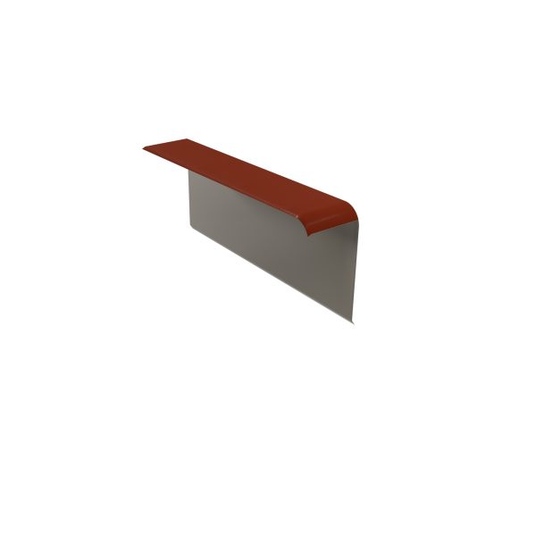 Ortgangwinkel Typ 2 Anfang rechts Stahl= 0,50 mm, 35µm Mattpolyester/RSB