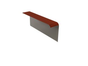 Ortgangwinkel Typ 2 rechts Stahl= 0,50 mm, 35µm Mattpolyester/RSB