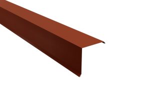 Ortgangwinkel, 130x130 mm - 90° Stahl= 0,50 mm, 35µm Mattpolyester/RSB