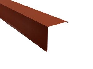 Ortgangwinkel, 180x180 mm - 90° Stahl= 0,50 mm, 35µm Mattpolyester/RSB