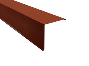 Ortgangwinkel, 200x200 mm - 90° Stahl= 0,50 mm, 35µm Mattpolyester/RSB