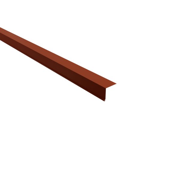 Traufenblech, 50x50 mm - 95° Stahl= 0,50 mm, 35µm Mattpolyester/RSB