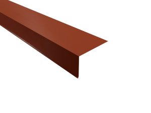 Traufenblech, 100x160 mm - 100° Stahl= 0,50 mm, 35µm Mattpolyester/RSB