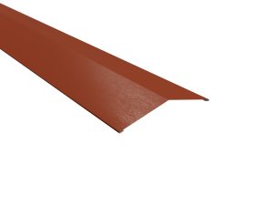 Firstblech, flach, 145x145 mm - 150° Stahl= 0,50 mm, 35µm Mattpolyester/RSB