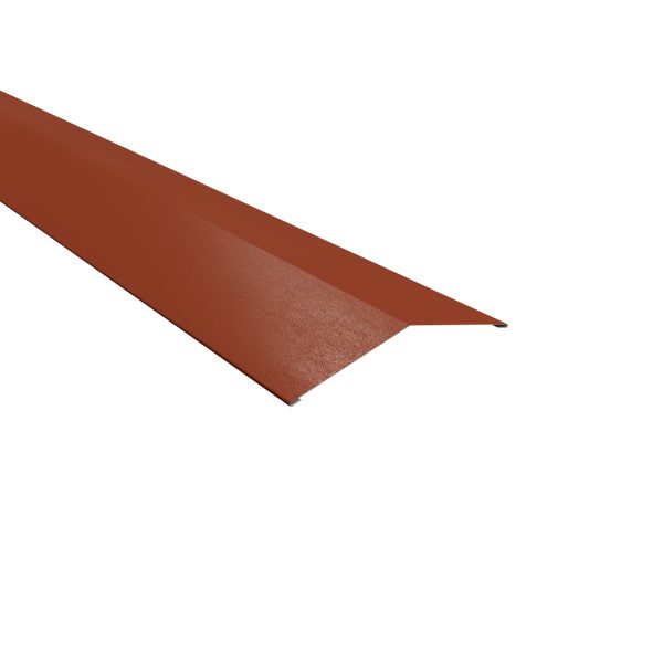 Firstblech, flach, 145x145 mm - 150° Stahl= 0,50 mm, 35µm Mattpolyester/RSB