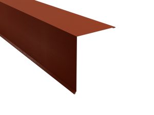 Pultabschluß, 250x200 mm - 90° Stahl= 0,50 mm, 35µm Mattpolyester/RSB