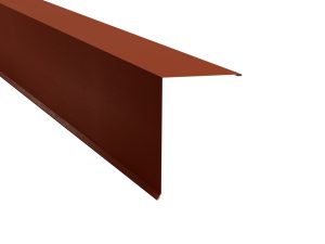 Pultabschluß, 250x200 mm - 80° Stahl= 0,50 mm, 35µm Mattpolyester/RSB