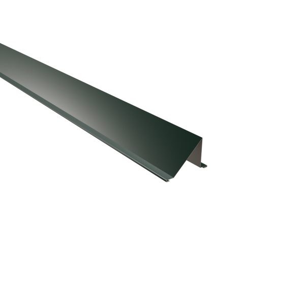 Schneefangbleche, 20x105x75x20x2000 mm Stahl= 0,50 mm, 60µm Puramid/RSB