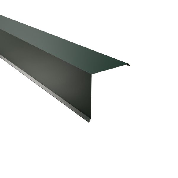 Ortgangwinkel, 180x180 mm - 90° Stahl= 0,50 mm, 60µm Puramid/RSB