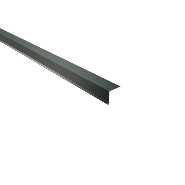 Traufenblech, 50x50 mm - 95° Stahl= 0,50 mm, 60µm Puramid/RSB
