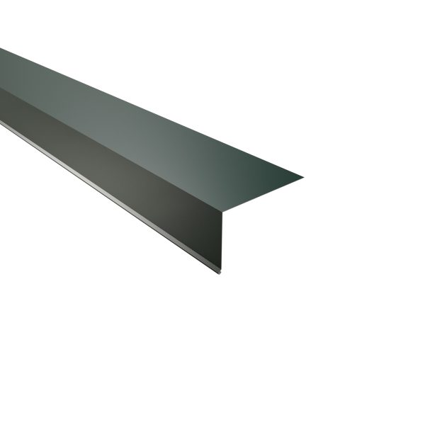 Traufenblech, 100x160 mm - 95° Stahl= 0,50 mm, 60µm Puramid/RSB