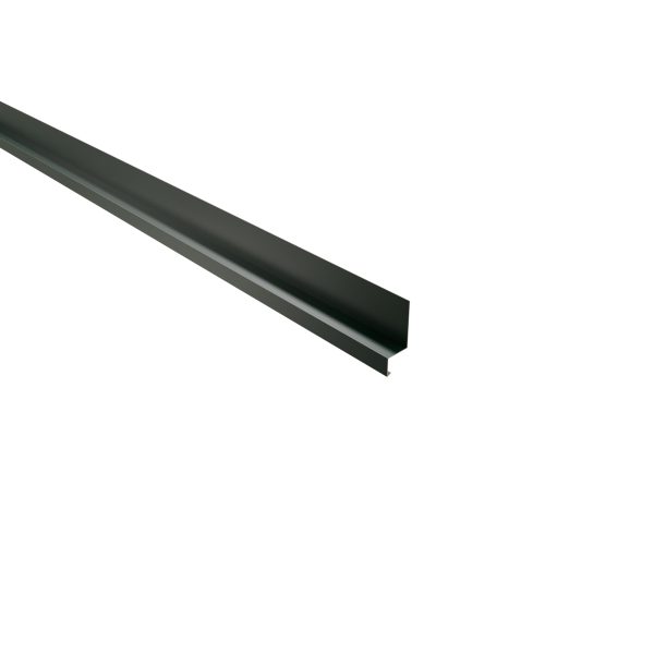Sockelprofil, 50 x 25 x 20 x 15 mm - 100° Stahl= 0,50 mm, 60µm Puramid/RSB