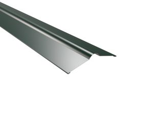 Firstbleche, flach, 140x140 mm 60µm Puramid, RAL 6005-moosgrün