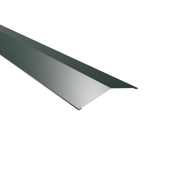 Firstblech, flach, 145x145 mm - 150° Stahl= 0,50 mm, 60µm Puramid/RSB
