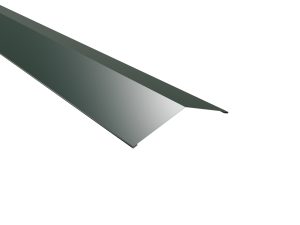 Firstblech, flach, 145x145 mm - 140° Stahl= 0,50 mm, 60µm Puramid/RSB