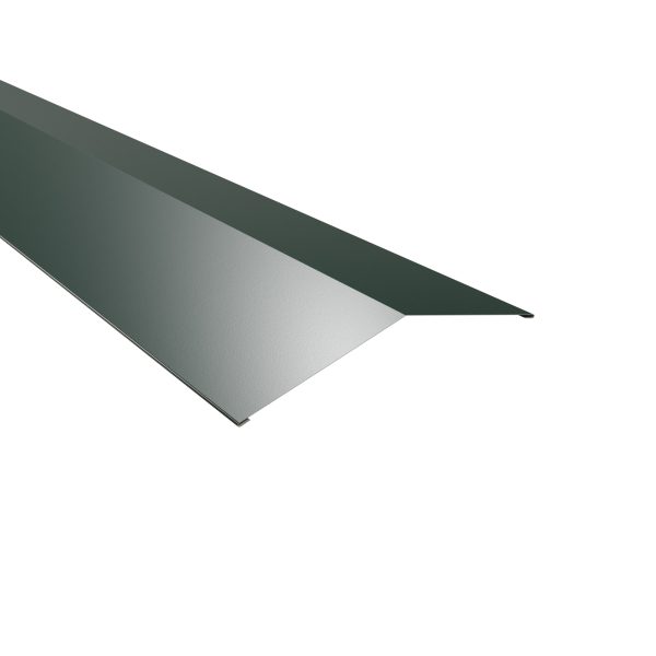 Firstblech, flach, 198x198 mm - 150° Stahl= 0,50 mm, 60µm Puramid/RSB