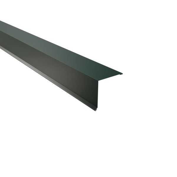 Pultabschluß, 115x115 mm - 90° Stahl= 0,50 mm, 60µm Puramid/RSB