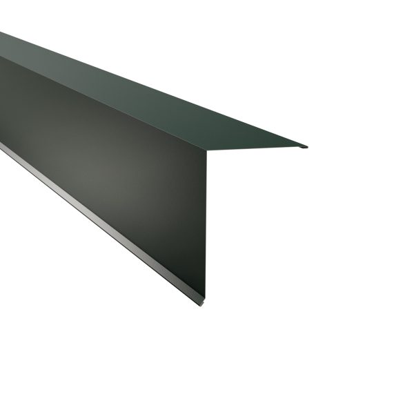 Pultabschluß, 250x200 mm - 80° Stahl= 0,50 mm, 60µm Puramid/RSB
