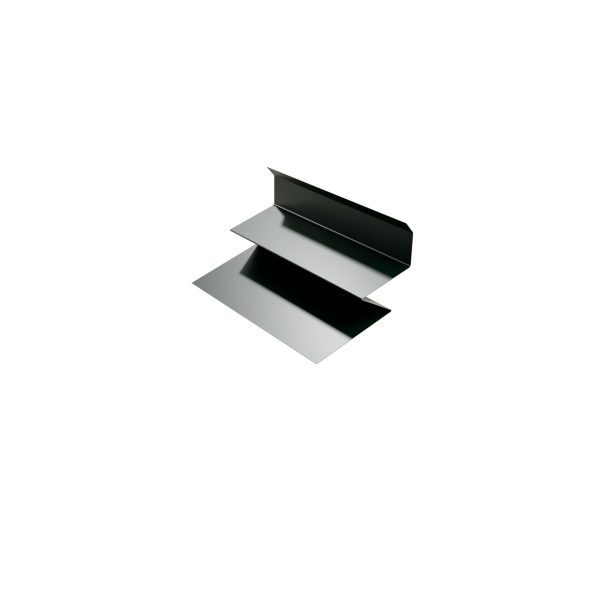 Wandanschluss-Verbindungselement Stahl= 0,50 mm, 60µm Puramid/RSB