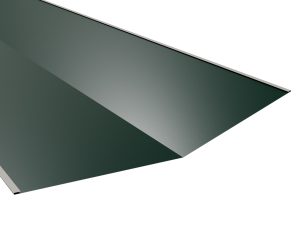 Kehlbleche, 490x490x2000 mm - 150° Stahl= 0,50 mm, 60µm Puramid/RSB