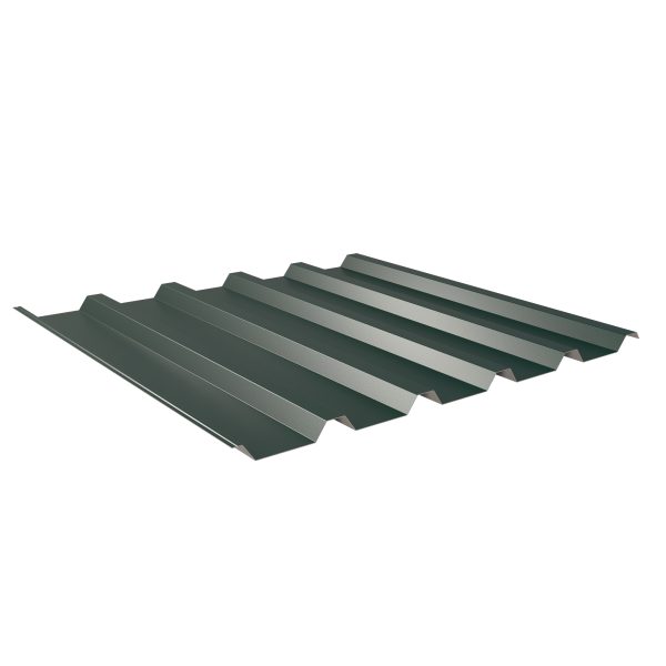 W-35/1035LR, RAL 6005-moosgrün D=0,50 mm, 60µm Puramid/RSB