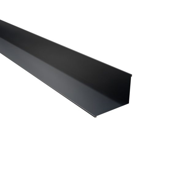 Wandanschluß, 160x115 mm - 90° Stahl= 0,50 mm, 60µm Puramid/RSB
