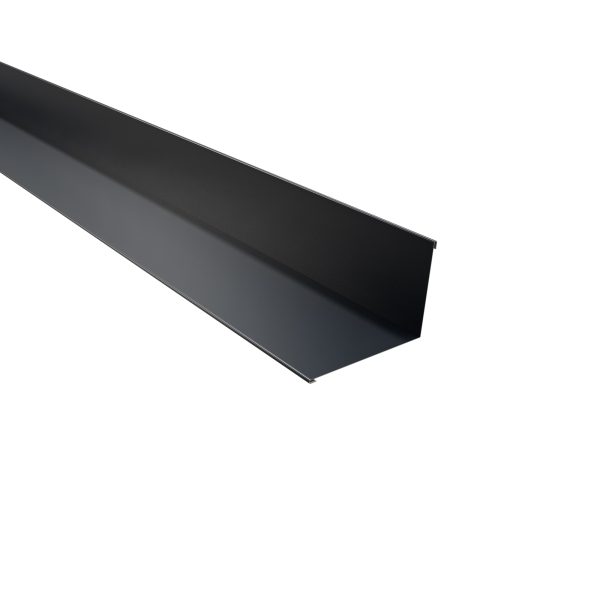 Wandanschluß, 160x115 mm - 95° Stahl= 0,50 mm, 60µm Puramid/RSB